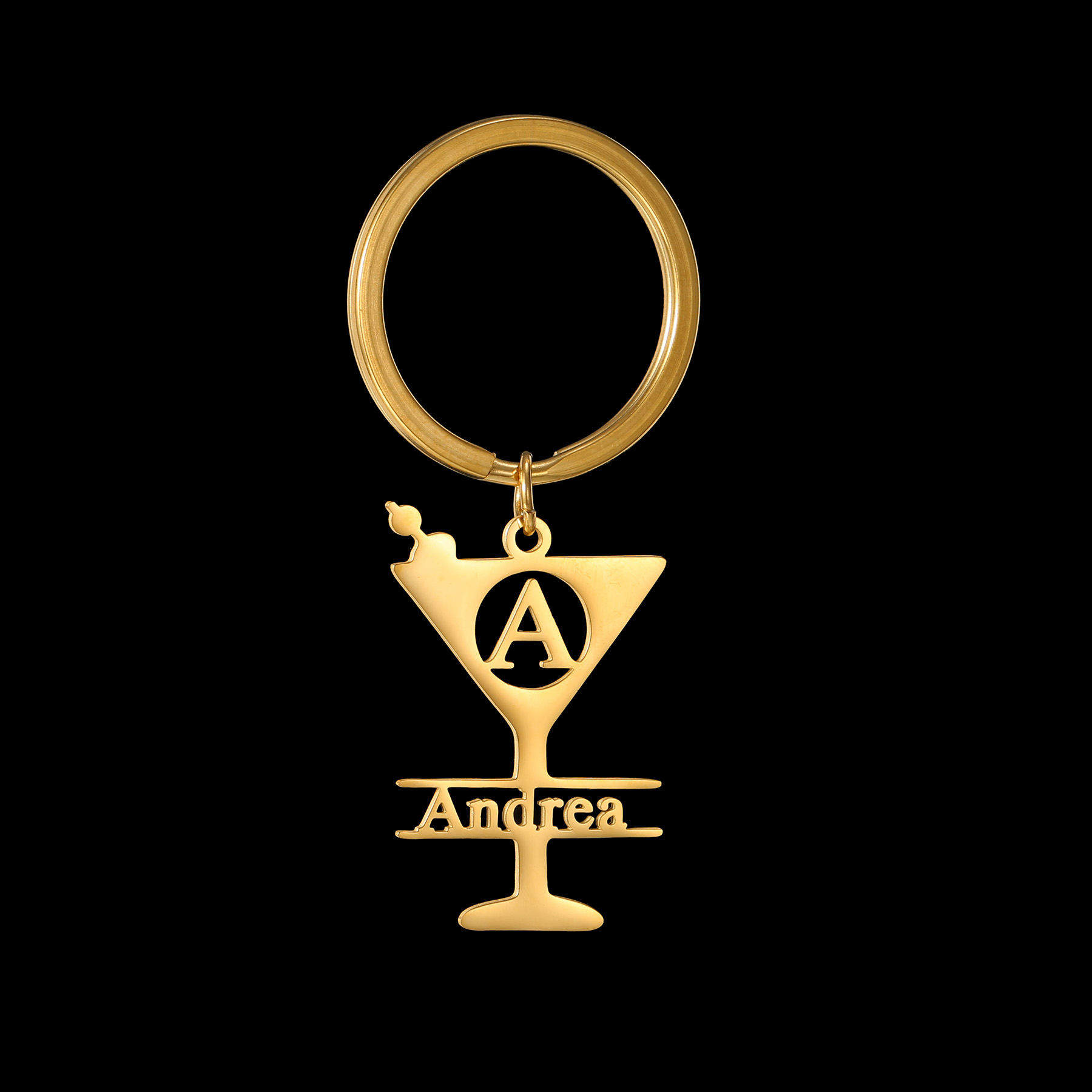 Akizoom Custom Name Big Letter - Initial Ring Custom 评论和价格